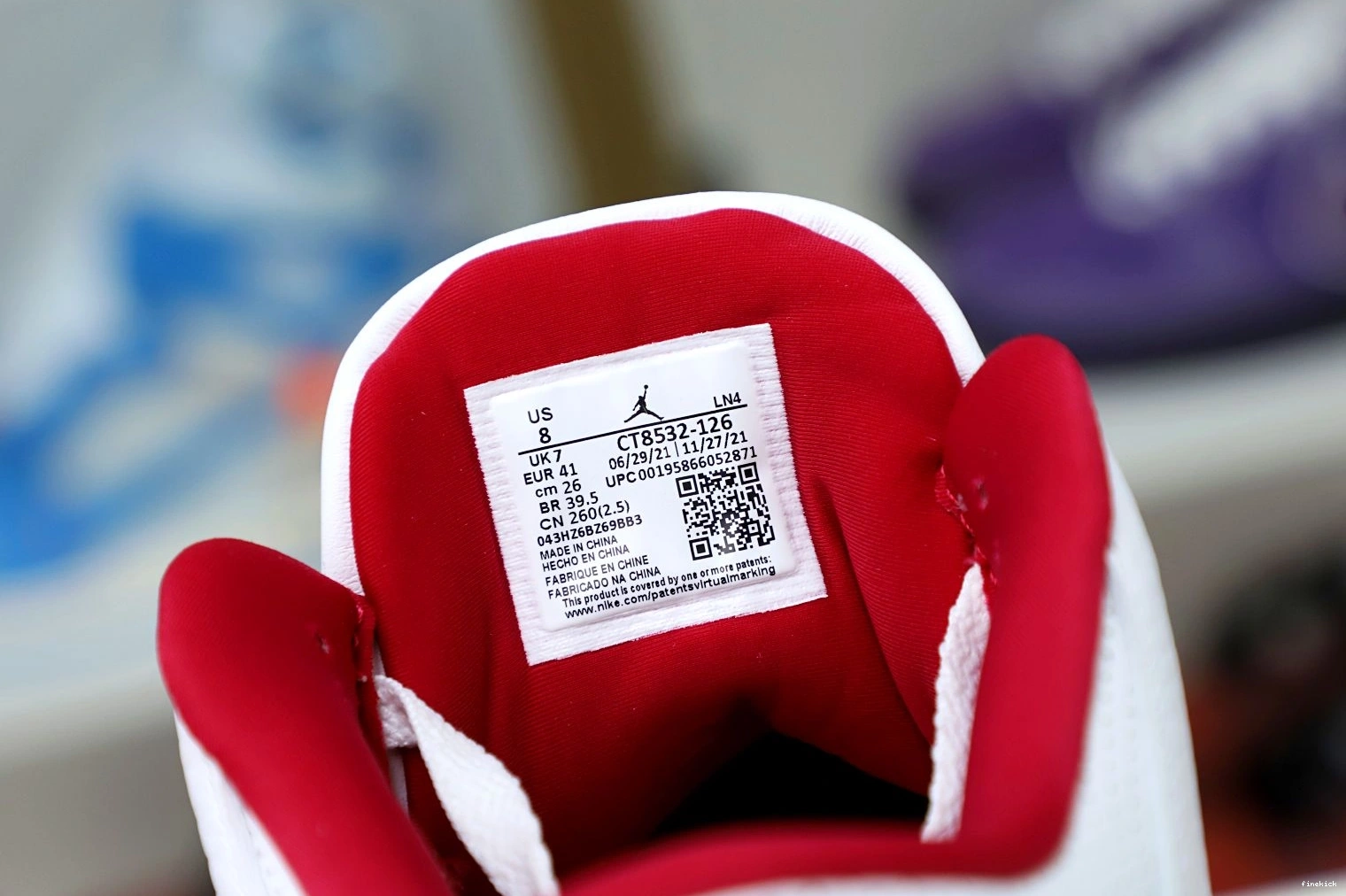 Red(CT8532-126） Cardinal  Air Retro 3 Jordan 1209